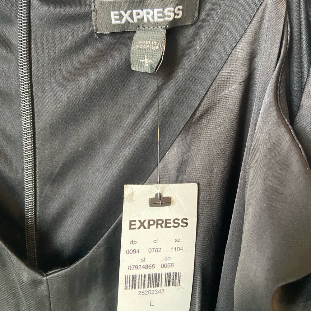 Express Dress black Large - Picture 6 of 6